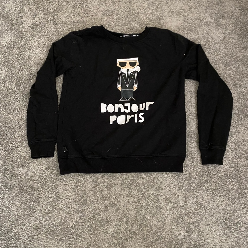 Black Karl Lagerfeld shirt